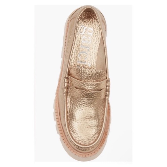 New Pedro Garcia Sebas Lug Penny Loafer in Gold 39.5 / US 9.5 - Picture 3 of 16